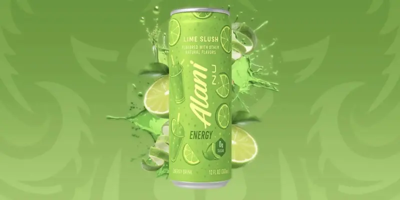 Sugar-Free Lime Slush Energy Drink – 200 mg Caffeine, Low-Calorie Formula, 12-Pack (12 fl oz)