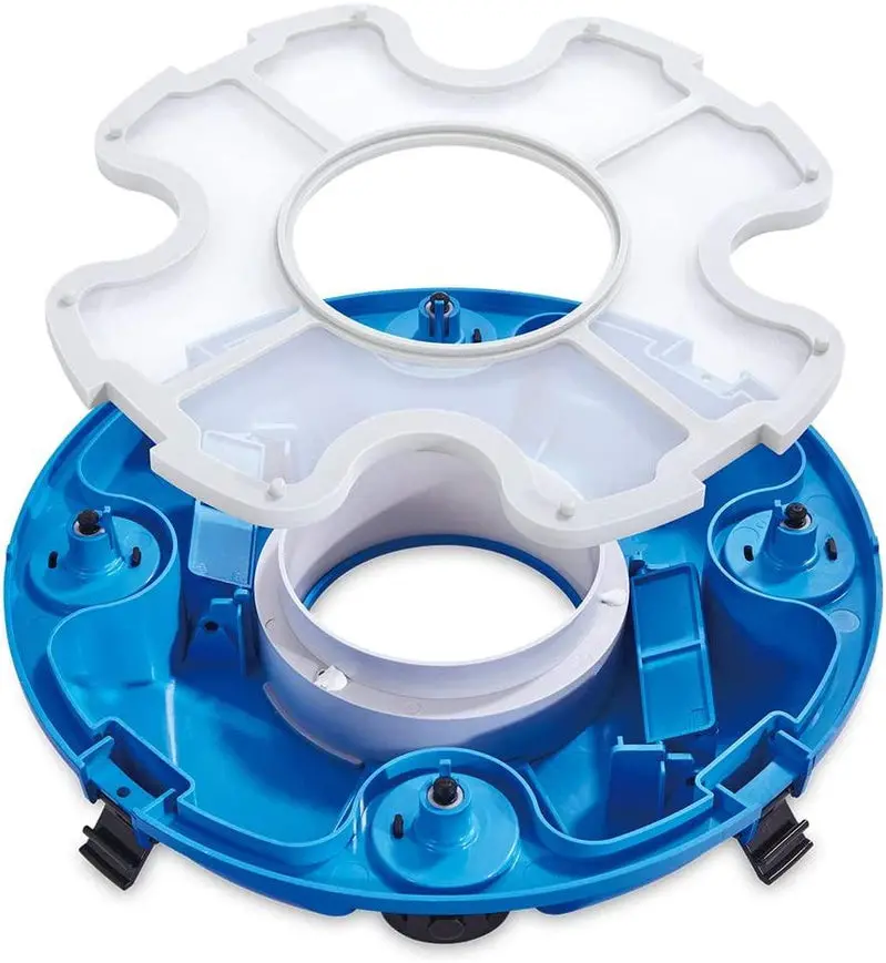 Summer Waves P56000024 Cordless Robotic Pool Cleaner – Rechargeable, Flat-Surface Navigation System