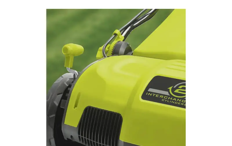 Sun Joe AJ805E Electric Lawn Dethatcher – 15-Inch Working Width, 13-Amp Motor, and Integrated Grass Collection Bag