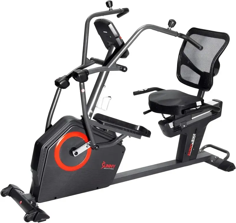Sunny Health & Fitness SF-RBE4886SMART Smart Recumbent Elliptical – Bluetooth-Connected Cross Trainer with SunnyFit App and Dual Arm Resistance 2