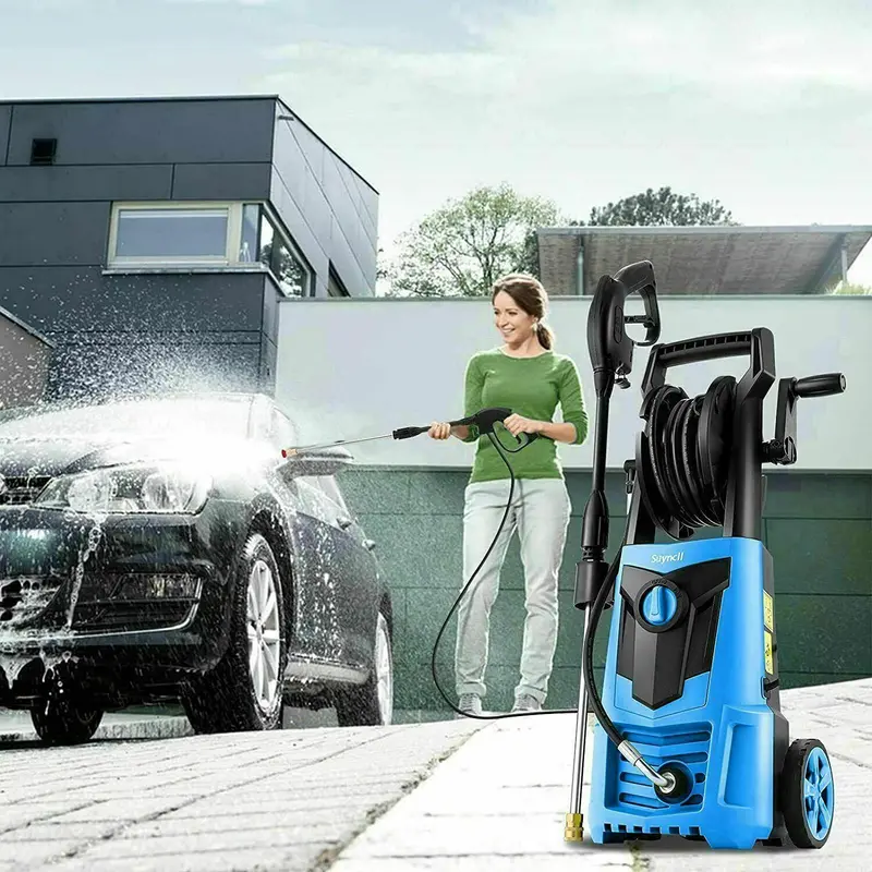 Suyncll 3000 PSI Electric Pressure Washer – 2.4 GPM Heavy-Duty Cleaning Unit