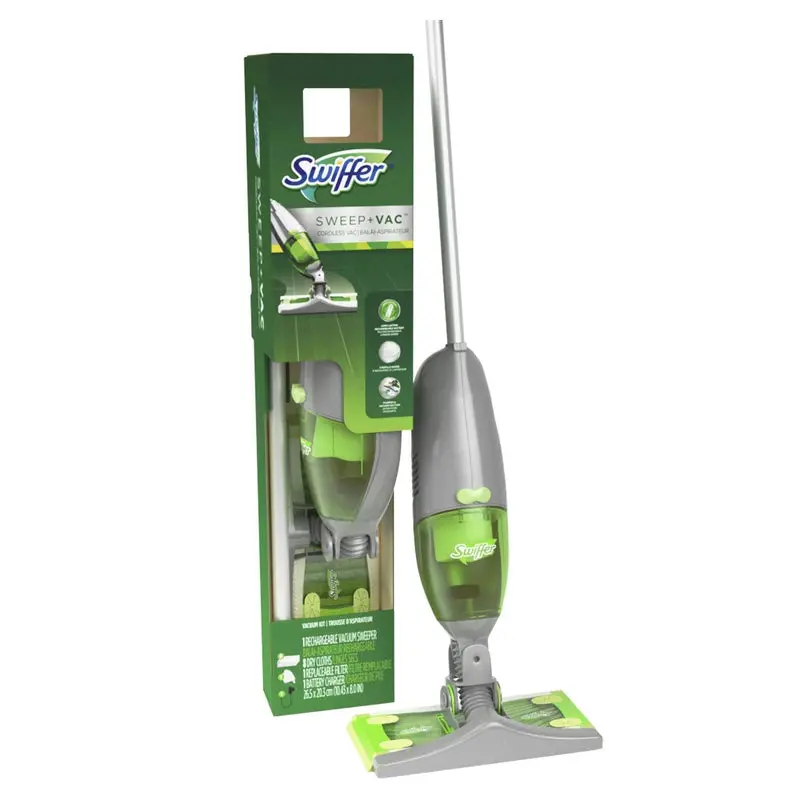 Swiffer Sweep + Vac Cordless Vacuum – Dual-Action Sweeping and Suction Cleaner