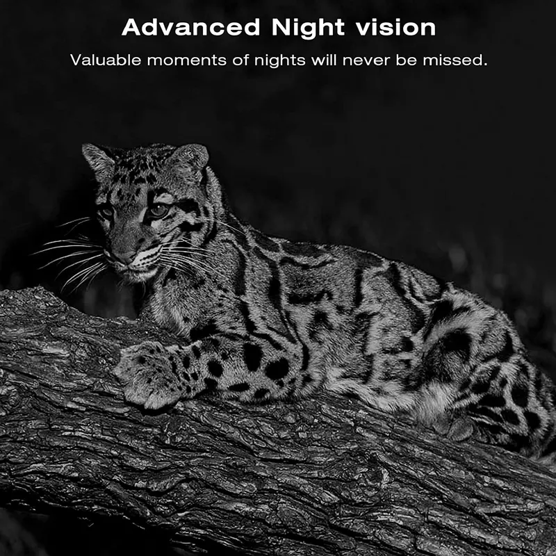 T200 Solar-Powered Trail Camera – 4K Resolution, 30MP Image Capture, WiFi & Bluetooth for Wildlife Observation