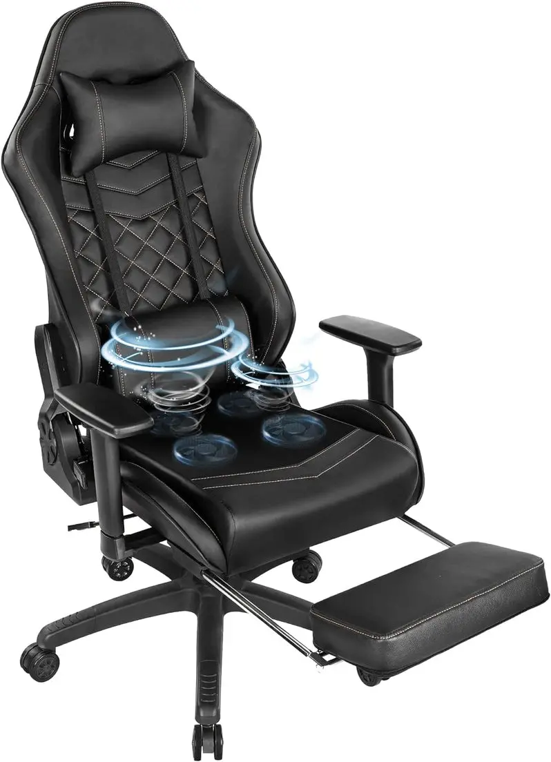 Tall Ergonomic Executive Office Chair – PU Leather Upholstered Computer Seating