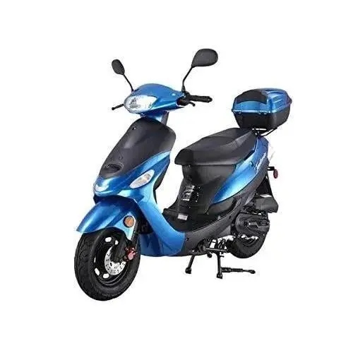 Tao Tao ATM50-A1 Blue 50cc DOT-Certified Gas Scooter