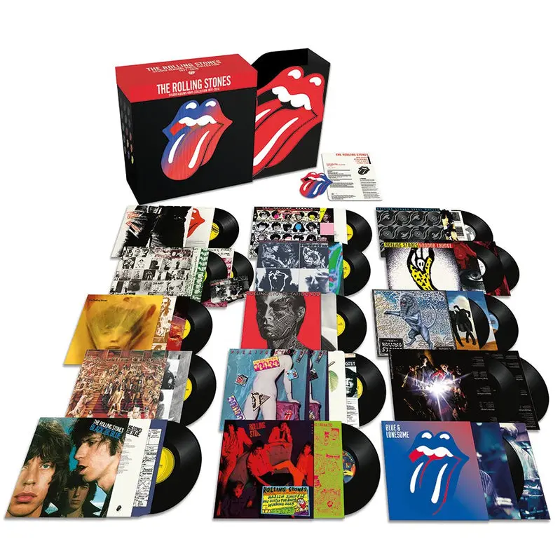 The Rolling Stones Studio Albums Vinyl Box Set – Limited Edition Compilation (1971–2016)