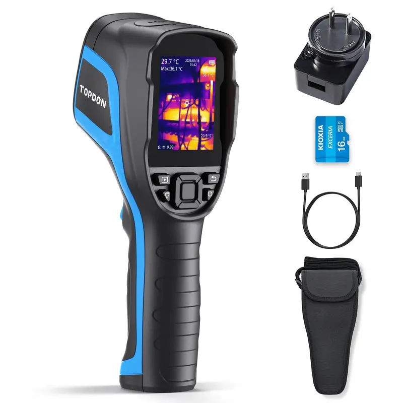 TOPDON Professional Thermal Imaging Camera – 256 × 192 IR Resolution for Precision Diagnostics