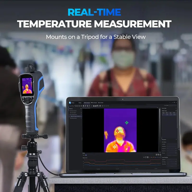 TOPDON Professional Thermal Imaging Camera – 256 × 192 IR Resolution for Precision Diagnostics