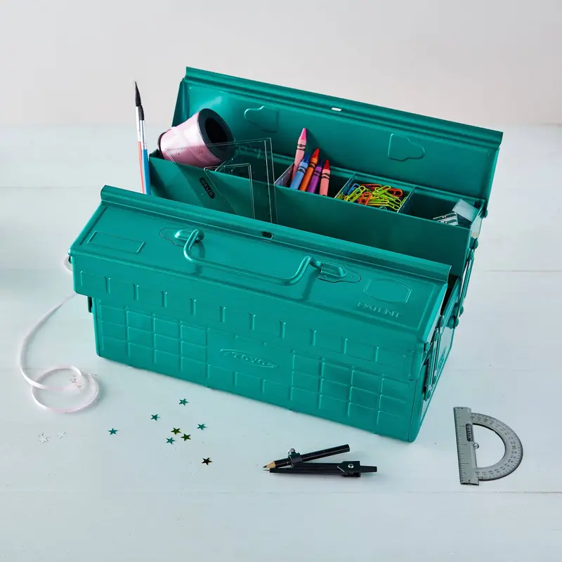 Toyo ST-350 Eco-Friendly Green Tool Organizer Box
