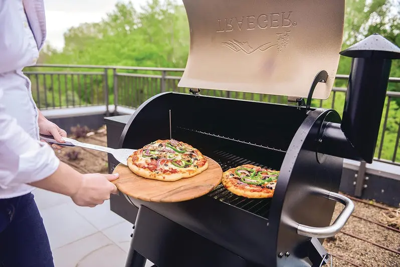 Traeger Pro 22 WiFIRE Pellet Grill & Smoker – Bronze-Finished Electric Wood-Fired Cooking System with Smart Grilling Technology