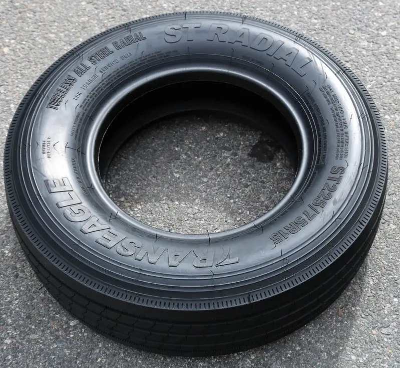 Transeagle ST225/75R15 Load Range G Trailer Tires (Set of 4) – Steel-Belted, 14-Ply Rated
