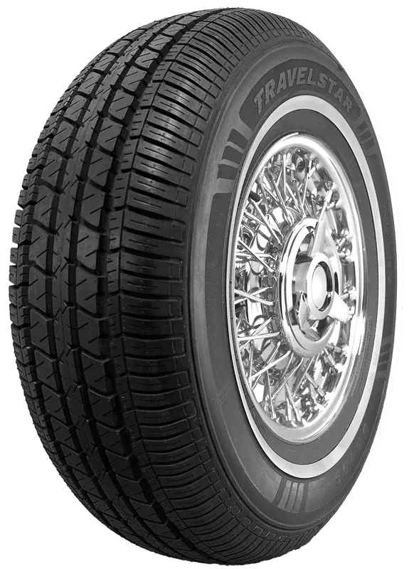 Travelstar UN106 All-Season Passenger Tire – 215/70R15 98T with White Lettering (18mm)