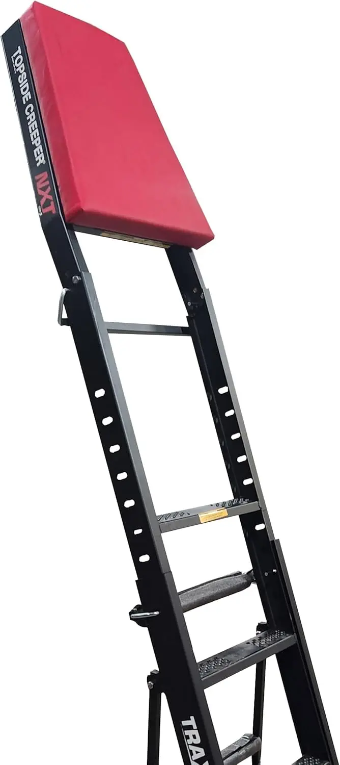 Traxion 3-200 NXT Folding Engine Creeper – Heavy-Duty Topside Service Mat with Reinforced Black Steel Frame