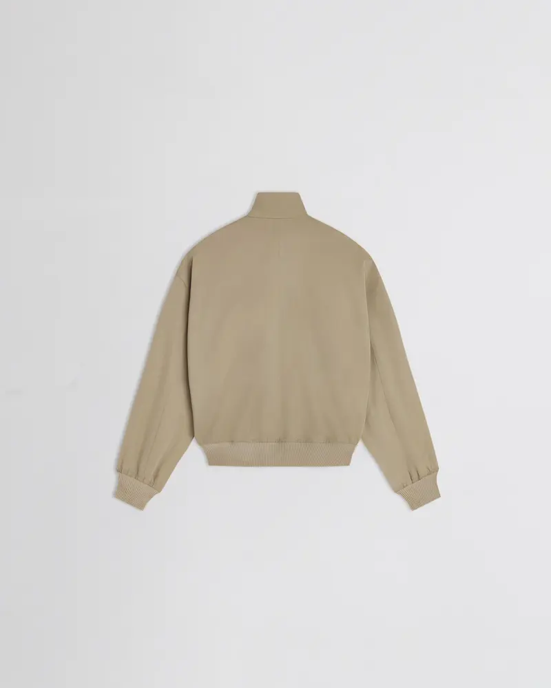 Trench Cotton Golf Jacket With Snap-Neck Design 2