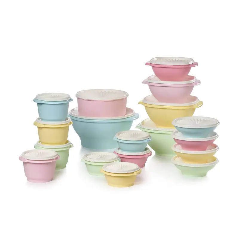 Tupperware Heritage Collection Vintage-Tone 36-Piece Food Storage Set