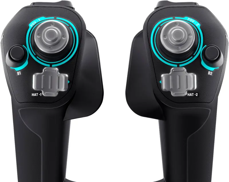 Turtle Beach VelocityOne Flight Controls – Xbox and PC-Compatible Sim Yoke & Throttle System in Sleek Black Finish