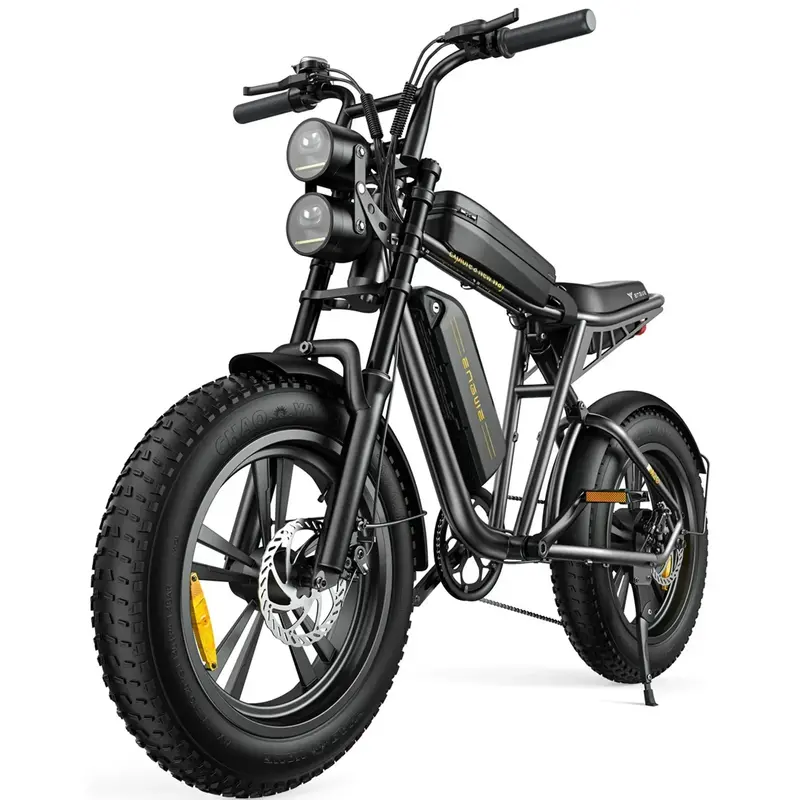 UL-Certified Retro Electric Bike – 1000W Motor, 28 mph Max Speed, 94-Mile Range, and Full Suspension Design