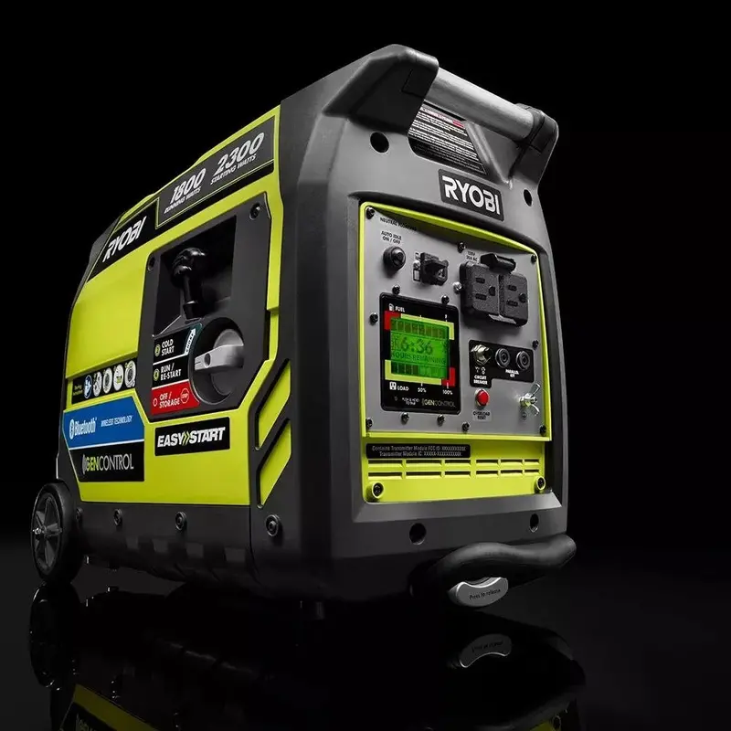 Ultra-Quiet 2300W Portable Gas Generator for Home & Outdoor Use 2