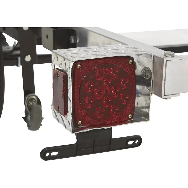 Ultra-Tow 4 ft × 8 ft Folding Aluminum Utility Trailer Kit – 1170 lb Load Capacity (Model 3806S109)