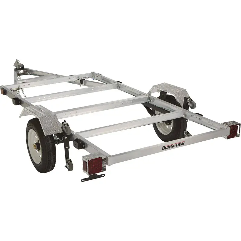 Ultra-Tow 4 ft × 8 ft Folding Aluminum Utility Trailer Kit – 1170 lb Load Capacity (Model 3806S109)