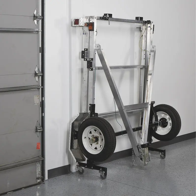 Ultra-Tow 4 ft × 8 ft Folding Aluminum Utility Trailer Kit – 1170 lb Load Capacity (Model 3806S109)