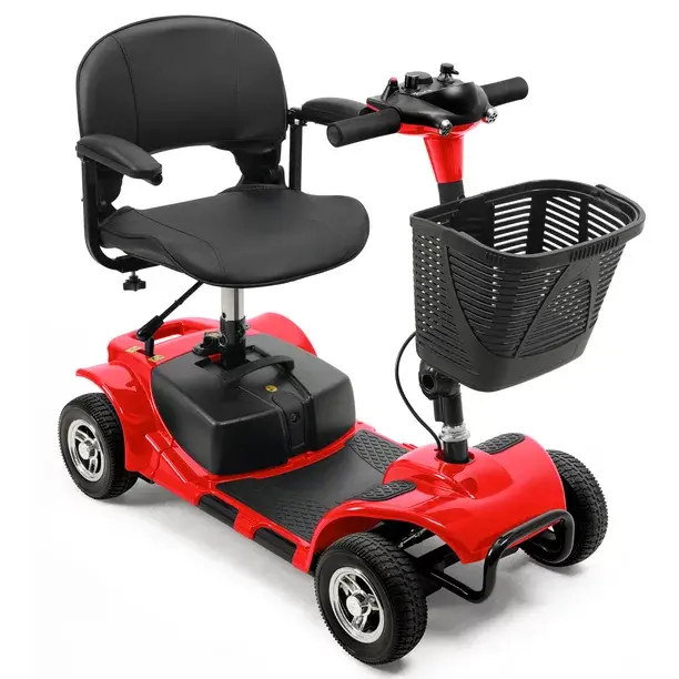 UltraLite A898 Portable 4-Wheel Mobility Scooter – Lightweight Design with 14-Mile Range