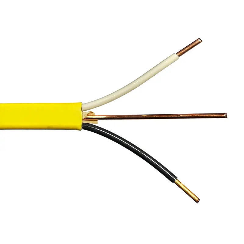 Unbranded 12/2 AWG NM-B Indoor Electrical Cable – 250-Foot White Copper Grounded Wiring