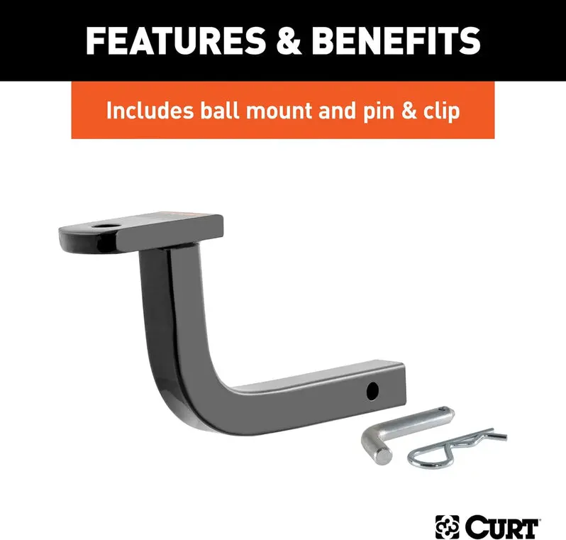 Universal Class III Trailer Hitch Kit – Adjustable Ball Mount Tow System