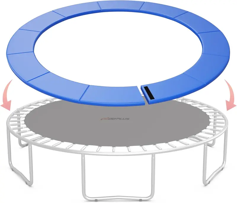 Universal Hole-Free Trampoline Pad for Pole-Supported Frames 2