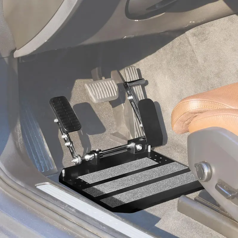 Universal Left-Foot Gas Pedal Assist – Adjustable Driving Aid for Enhanced Control