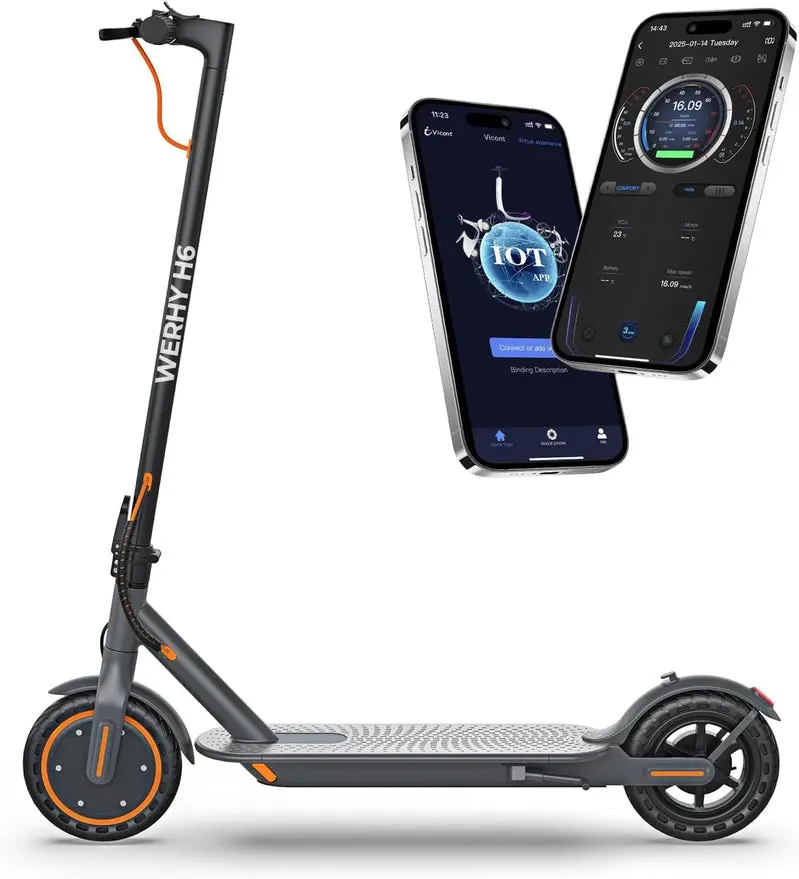 Urban-Electric Scooter for Daily Commuting – High-Torque 350W/500W Motor, 22 MPH Performance, Foldable Design