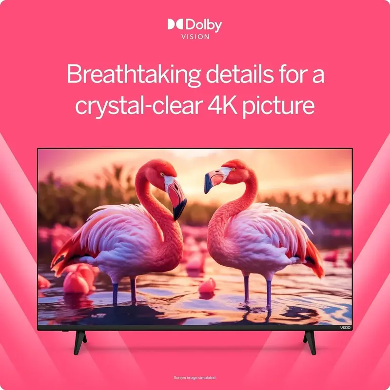 VIZIO 50-Inch 4K HDR Smart TV — Full-Array LED Display with Google TV Platform