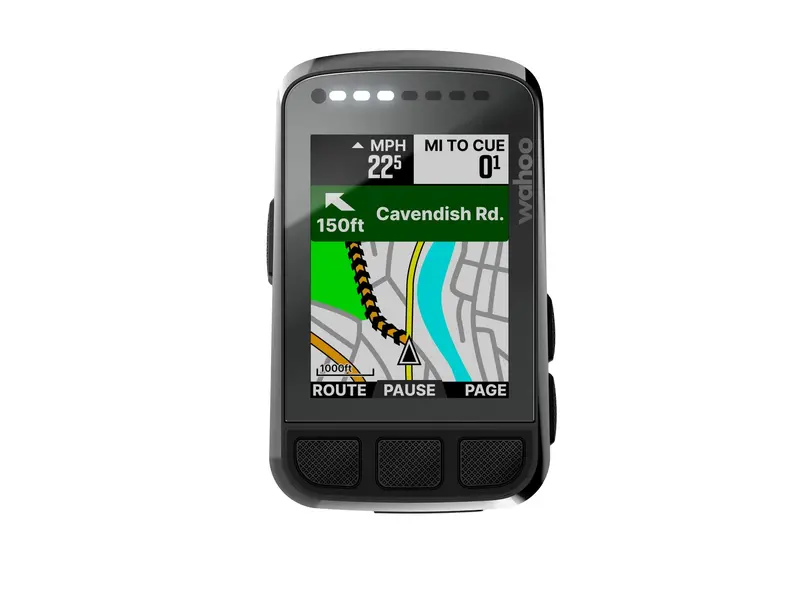 Wahoo ELEMNT BOLT V2 GPS Cycling Computer – Aerodynamic Bike Computer Featuring Bluetooth and ANT+ Connectivity