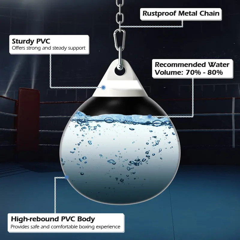 Water-Filled Aqua Training Bag for Core Stability and Balance Training