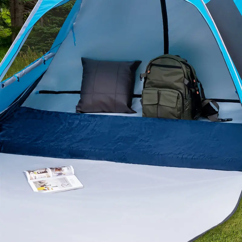 Waterproof Roll-Up Camping Mat – Memory Foam Floor Pad with Carry Bag for Travel & Outdoor Use