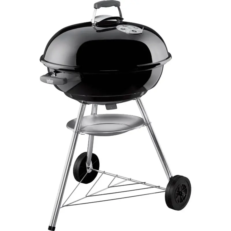 Weber Jumbo Joe 22-Inch Charcoal Grill – Premium Black Finish with Enhanced Heat Control