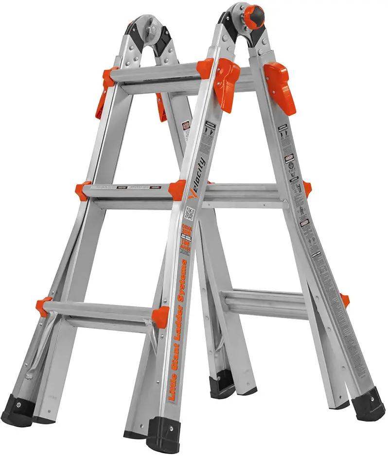 Werner 22-Foot Velocity Multi-Position Aluminum Ladder – 300-Lb Capacity
