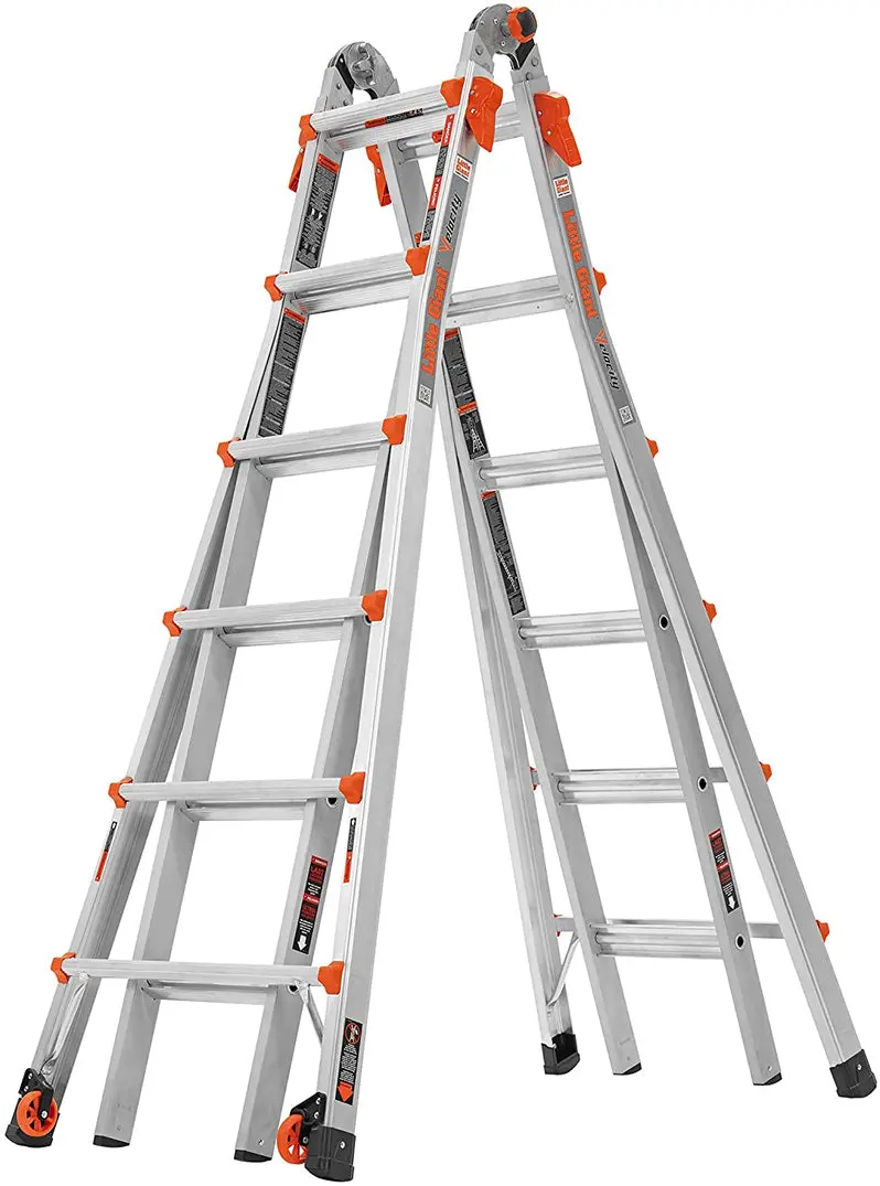 Werner 22-Foot Velocity Multi-Position Aluminum Ladder – 300-Lb Capacity
