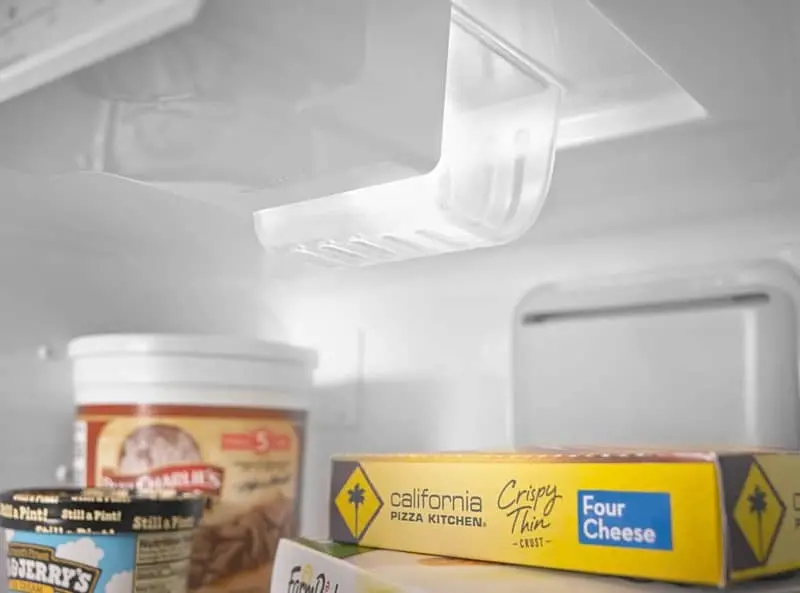 Whirlpool 15.7 Cu. Ft. Frost-Free Upright Freezer – Electronic Temp Control, Spacious Interior, White Finish