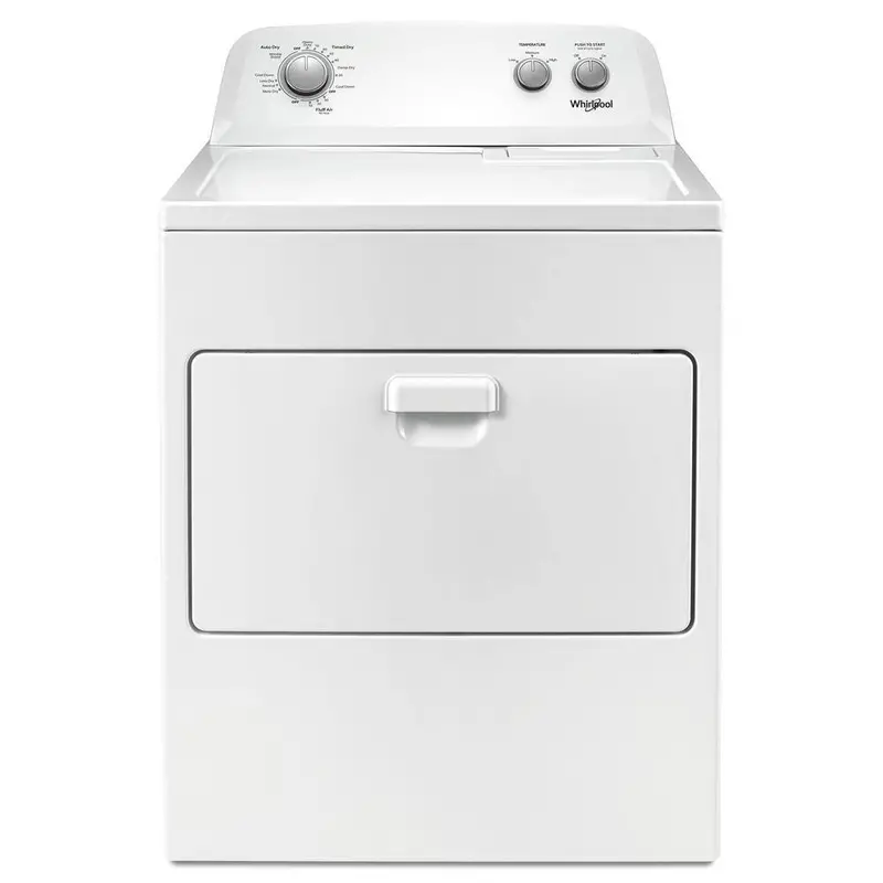 Whirlpool 7.0 Cu. Ft. White Electric Dryer – 2025 Model Featuring AutoDry™ Technology and Wrinkle Shield™