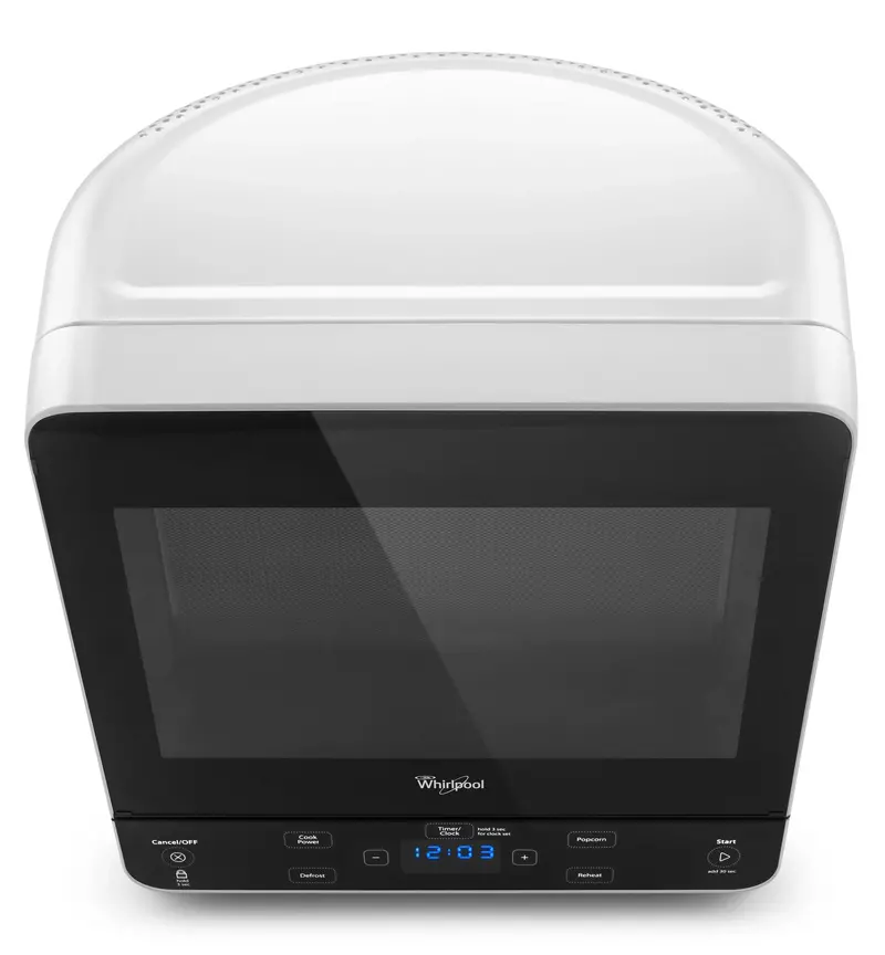 Whirlpool White 0.5 Cu. Ft. Countertop Microwave – Energy-Efficient WMC20005YW