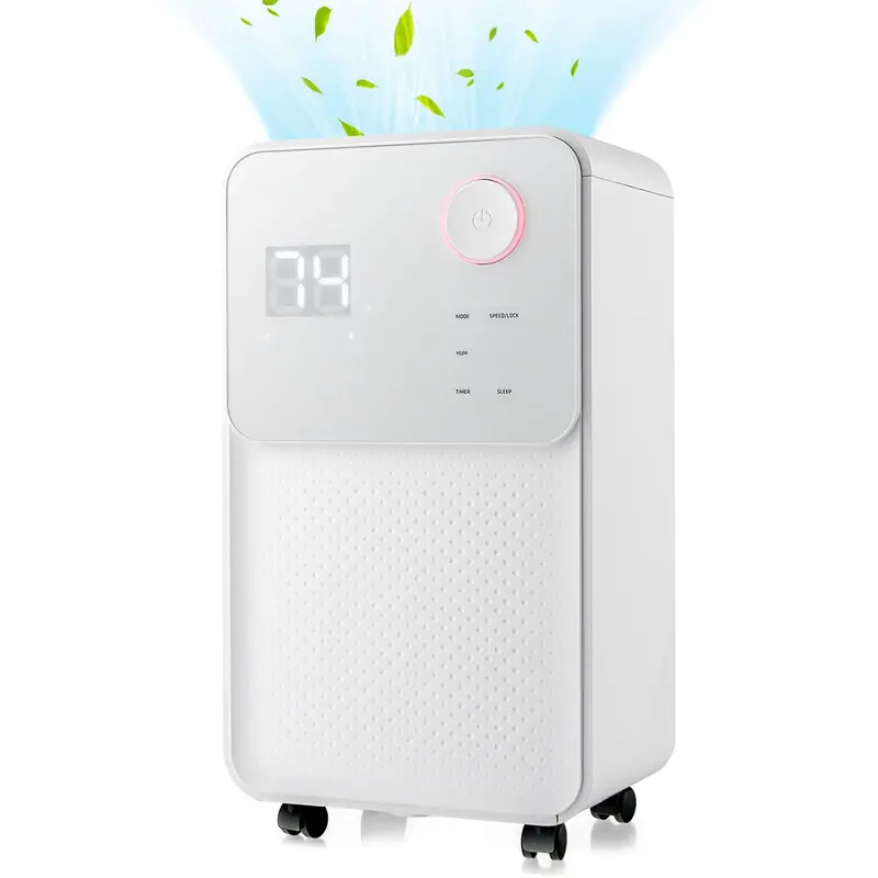 Wi-Fi Enabled 2000 Sq. Ft Smart Dehumidifier with Dual Drainage Support and Four Customizable Operation Modes