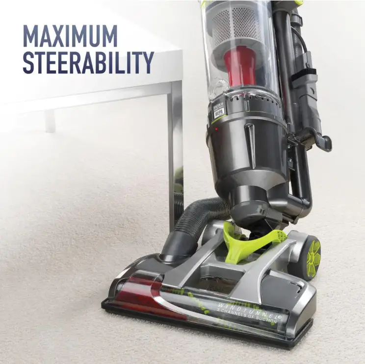WindTunnel Bagless Upright Vacuum – Pet Hair Removal System with Air Steerable Maneuverability and Boosted Suction