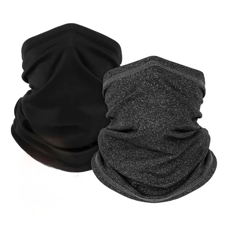 Winter Fleece Neck Gaiters for Outdoor Sports (2-Pack)