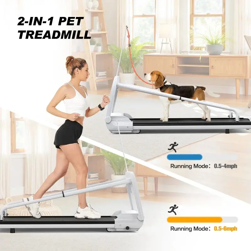 Witaxima 2025 Smart Pet Treadmill – Ultra-Quiet, Variable-Speed Running Machine for Small & Medium Dogs