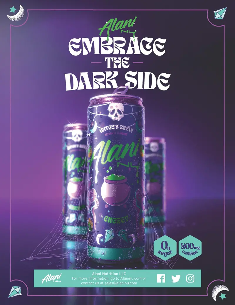 Witch's Brew Zero-Sugar Energy Drink – 12 oz Cans, 6-Count