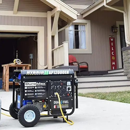 XP12000EH Dual-Fuel Portable Generator – 12,000W Output, 457cc EPA/CARB-Certified Engine (Gas or Propane)