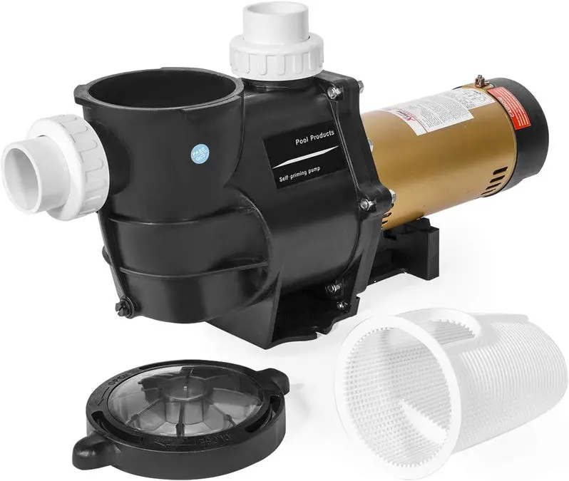 XtremepowerUS 2-HP Variable-Speed In-Ground Pool Pump – High-Flow 230V Design with 2-Inch Slip-On Fittings