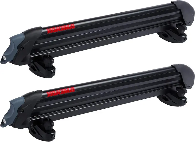 Yakima PowderHound Rooftop Ski and Snowboard Carrier – 6-Board Capacity with QuietMount System