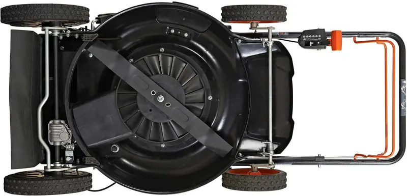 YARDMAX 22" Gas Self-Propelled Lawn Mower – 201cc Engine, 6-Speed CVT, Rear-Wheel Drive, 3-in-1 Cutting System